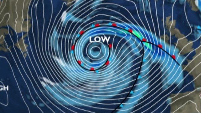 Weather map