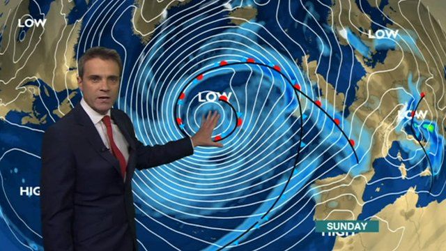 BBC weather presenter John Hammond
