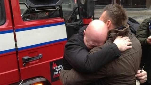 Clerkenwell firefighter Alex Badcock