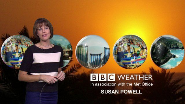 Pesenter Susan Powell recalls a 'Hitchcock' moment whilst on air