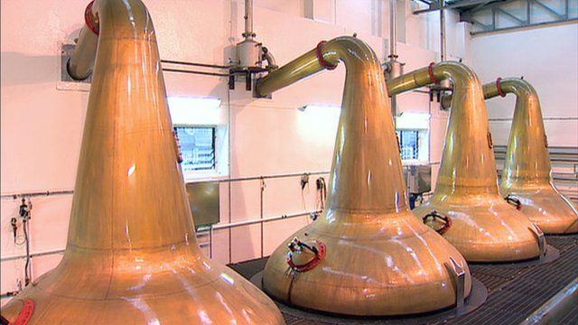 Whisky distillery