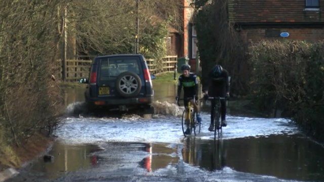 Flooding in Berkshire