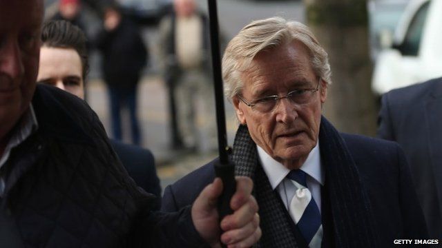 William Roache arrives at Preston Crown Court
