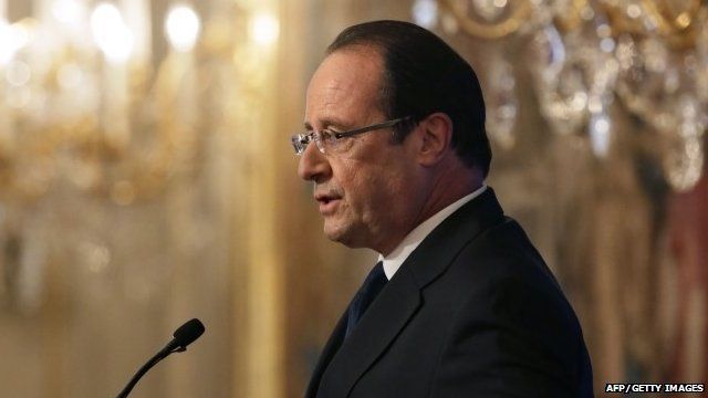 French President Francois Hollande