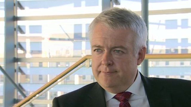 First Minister Carwyn Jones