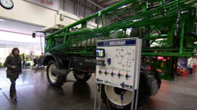 Hi-tech farming machinery show