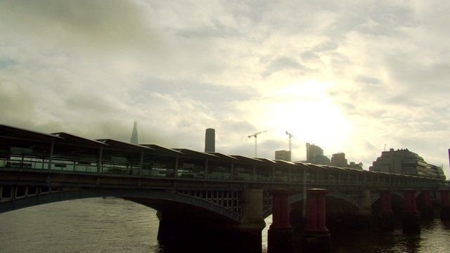 Blackfriars Bridge and station