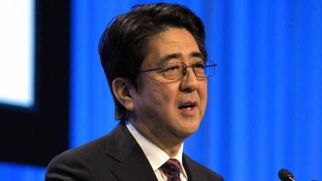 Japanese Prime Minister Shinzo Abe