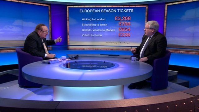 Andrew Neil and Patrick McLoughlin