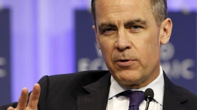 Mark Carney at the World Economic Forum in Davos