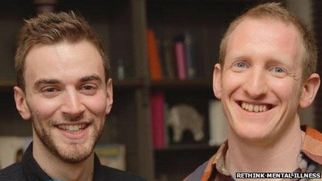 Jonny Benjamin and his good Samaritan, Neil Laybourn,