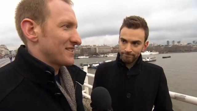 Neil Laybourn (L) and Jonny Benjamin