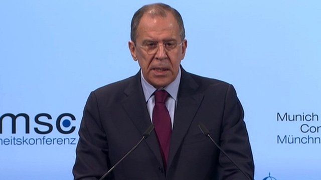 Russian Foreign Minister Sergei Lavrov
