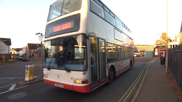 School bus in Essex