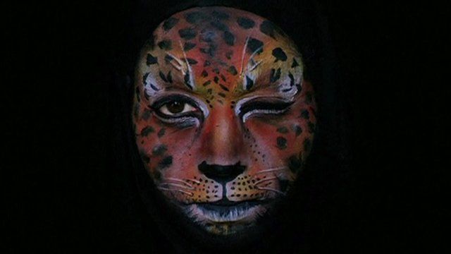 A frame from Emma Allen's stop-motion art project
