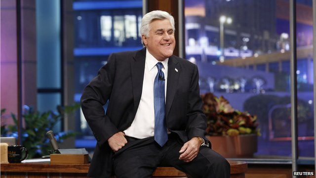 Jay Leno presents his final episode of the Tonight Show