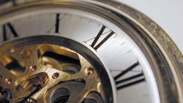 A clock face