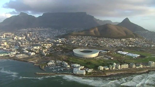Cape Town aerial photo