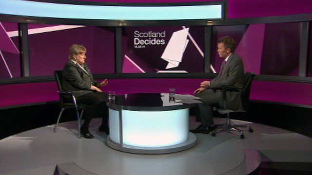 Baroness Annabel Goldie and Bill Whiteford
