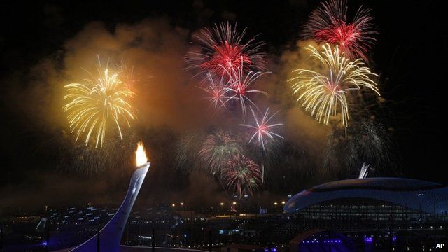 Fireworks as Sochi 2014 gets under way