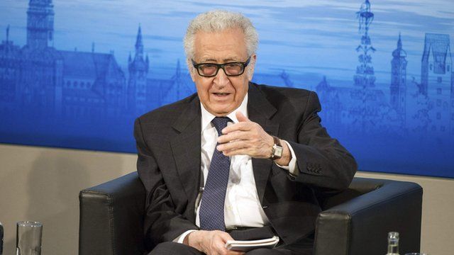 UN mediator Lakhdar Brahimi