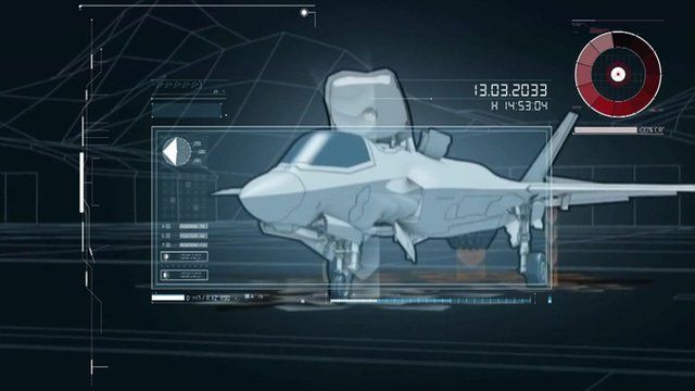 Graphic of F-35B