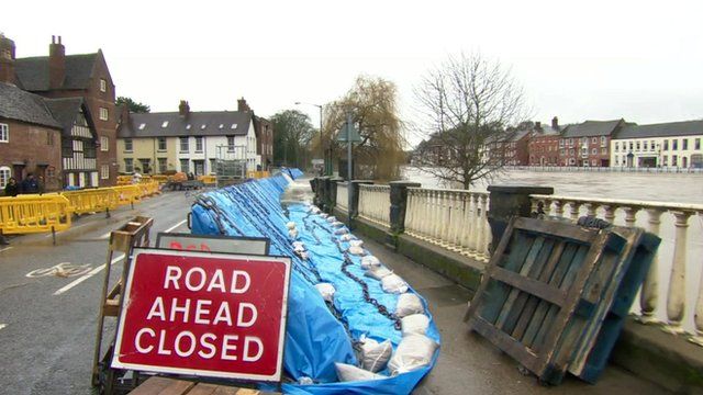 Closed road