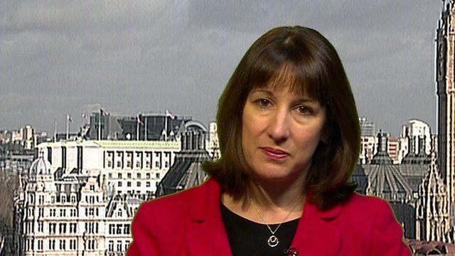 Shadow Work and Pensions Secretary Rachel Reeves