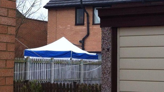 The back of the property in Delamare Street