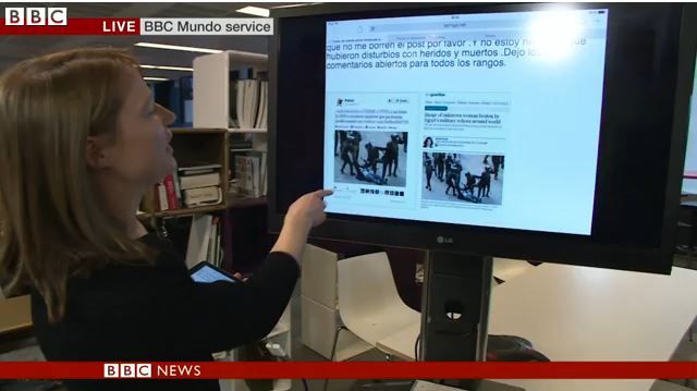 Cordelia Hebblethwaite on The World's Newsroom
