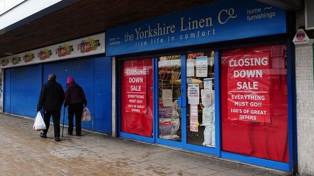 empty shops in Bradford