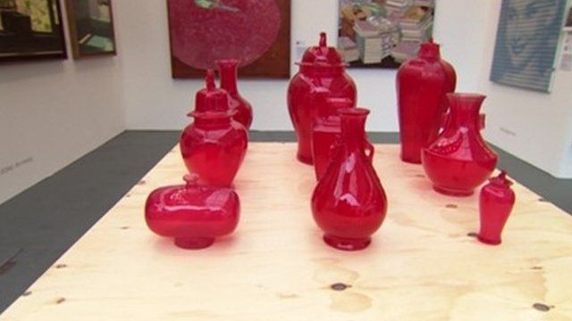 Art fair display