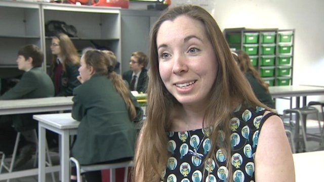 Reepham High School teacher Sarah Holmes