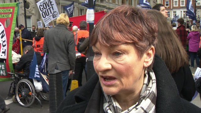 Christine Blower of the National Union of Teachers