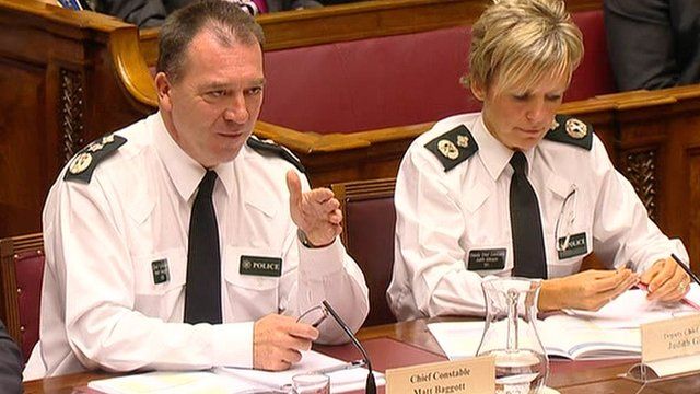 Chief Constable Matt Baggott appeared before the Public Accounts Committee