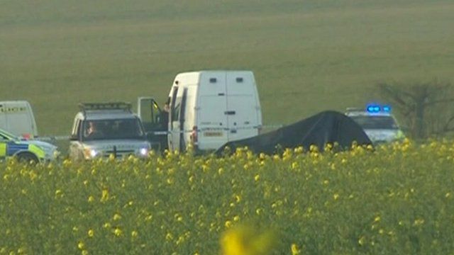 Plane crash site