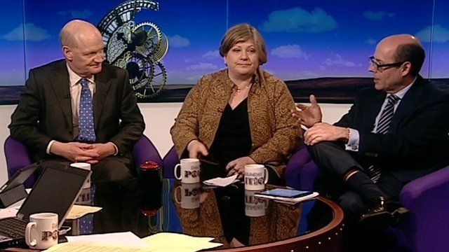 David Willetts, Emily Thornberry and Nick Robinson