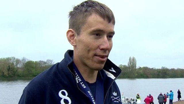 Malcolm Howard, President of the Oxford University Boat Club