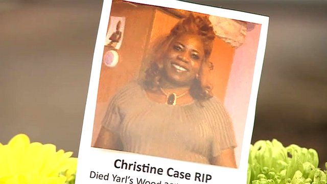 Christine Case who died in Yarl's Wood