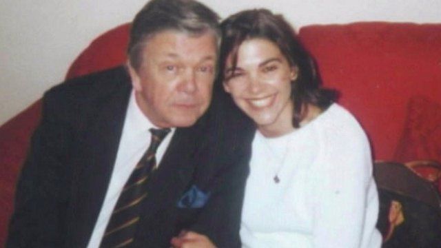 Briony Craven-Russell with her father