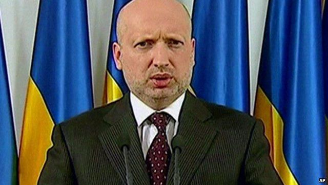 Acting President Oleksandr Turchynov