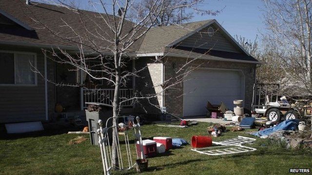 The garage in Pleasant Grove