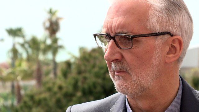 President of the International Cycling Union Brian Cookson
