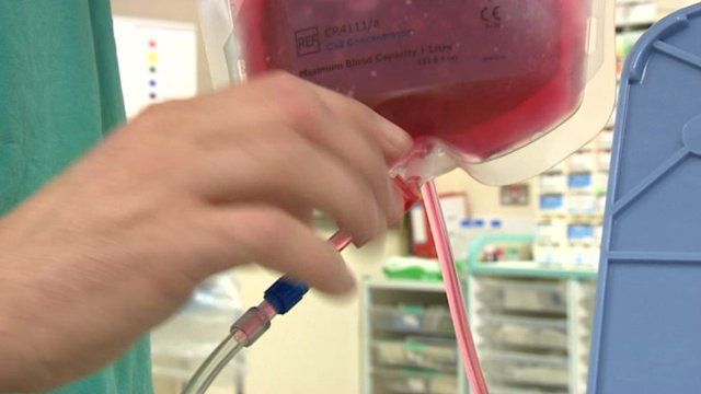 Hemosep blood transfusion technology being trialled at Nottingham City Hospital