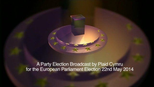 Plaid Cymru party political broadcast for European Elections