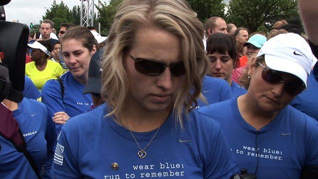 Lisa Hallett before run
