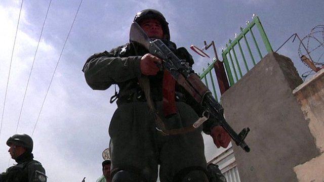 security outside hospital