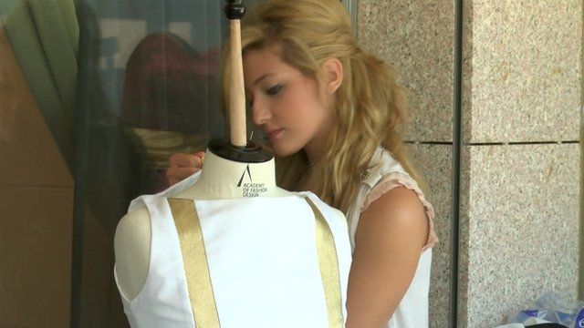 Fashion designer Hania Chamas