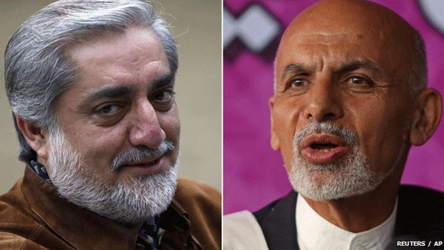 Abdullah Abdullah and Ashraf Ghani