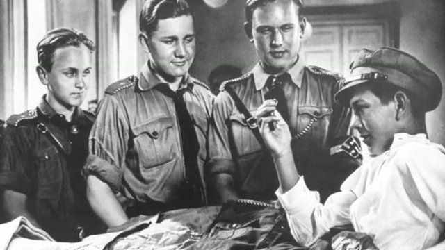 Still from Nazi propaganda film